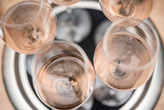 5 Glasses of Rose