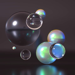 Beautiful background with geometric shape. 3d illustration, 3d rendering.