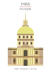 Colorful Paris landmark 3