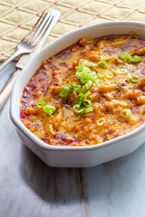 Cheesy Beef Macaroni Pasta