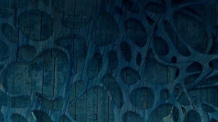 Interior texture wood background. 3d illustration, 3d rendering.