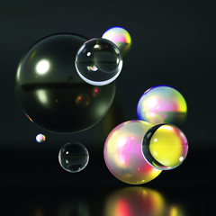 Beautiful background with geometric shape. 3d illustration, 3d rendering.