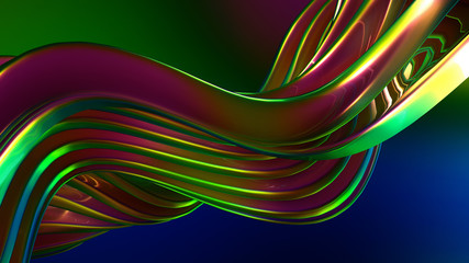 Abstract colorful background. 3d illustration, 3d rendering.