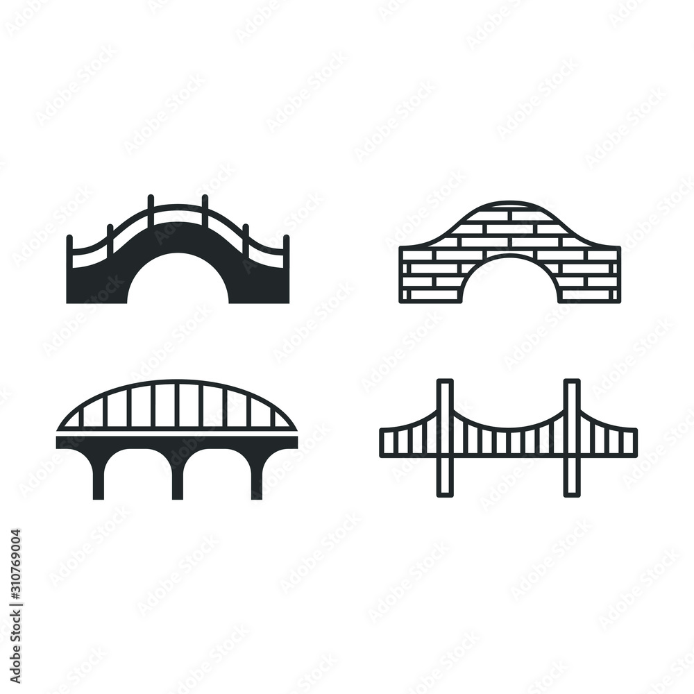 Poster fence icon template color editable. fence symbol vector sign isolated on white background illustrati