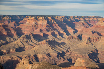 Beautiful landscape of the Grand Canyon National Park