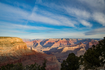 Beautiful landscape of the Hermit Trail, Grand Canyon National Park