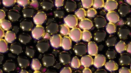 Beautiful background with geometric shape. 3d illustration, 3d rendering.