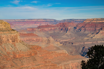 Beautiful landscape of the Hermit Trail, Grand Canyon National Park