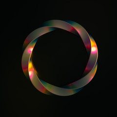 Beautiful background with geometric shape. 3d illustration, 3d rendering.