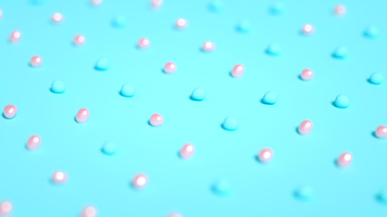 Beautiful background with geometric shape. 3d illustration, 3d rendering.