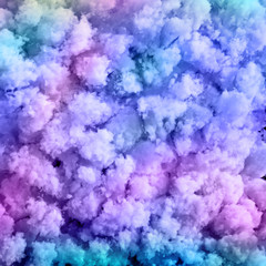 Cloud isolated, steam, smoke. 3d illustration, 3d rendering.