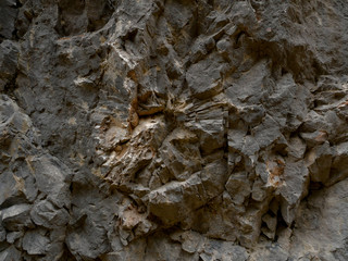 rock with dynamite markings