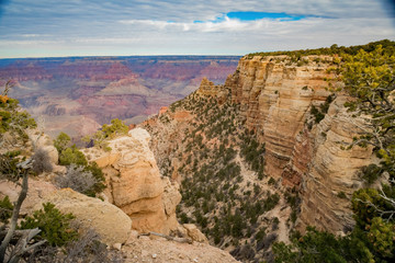 Beautiful landscape of the Grand Canyon National Park