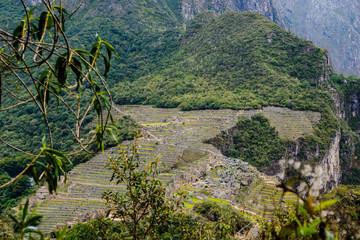 View of Machu Picchu from Wayna Picchu, Huayna Picchu