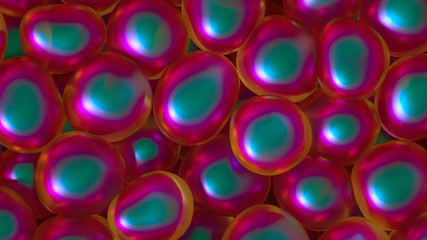 Beautiful background with geometric shape. 3d illustration, 3d rendering.