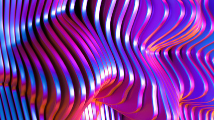 Abstract colorful background. 3d illustration, 3d rendering.