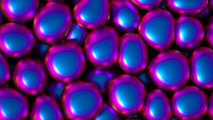 Beautiful background with geometric shape. 3d illustration, 3d rendering.