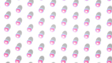 Beautiful background with geometric shape. 3d illustration, 3d rendering.