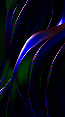 Beautiful luxury elegant backdrop with silk fabric drapery. 3d illustration, 3d rendering.