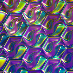 Abstract colorful background. 3d illustration, 3d rendering.