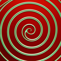 Naklejka premium Elegant minimal background. 3d illustration, 3d rendering.