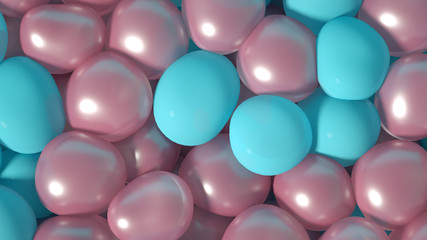 Beautiful background with geometric shape. 3d illustration, 3d rendering.