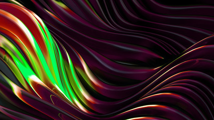 Abstract colorful background. 3d illustration, 3d rendering.