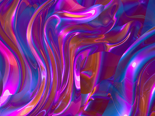 Abstract colorful background. 3d illustration, 3d rendering.