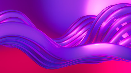 Abstract colorful background. 3d illustration, 3d rendering.