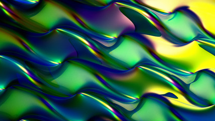 Abstract colorful background. 3d illustration, 3d rendering.