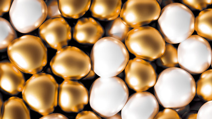 Beautiful background with geometric shape. 3d illustration, 3d rendering.