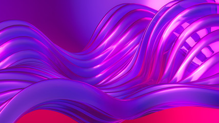 Abstract colorful background. 3d illustration, 3d rendering.