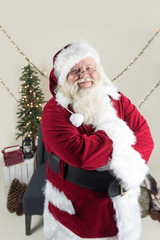 Santa Claus in Studio and Outdoors