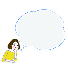 女性　美容　吹き出し