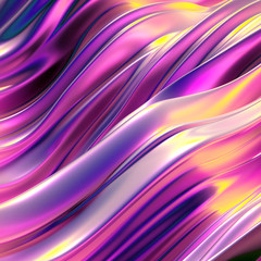 Beautiful luxury elegant backdrop with silk fabric drapery. 3d illustration, 3d rendering.