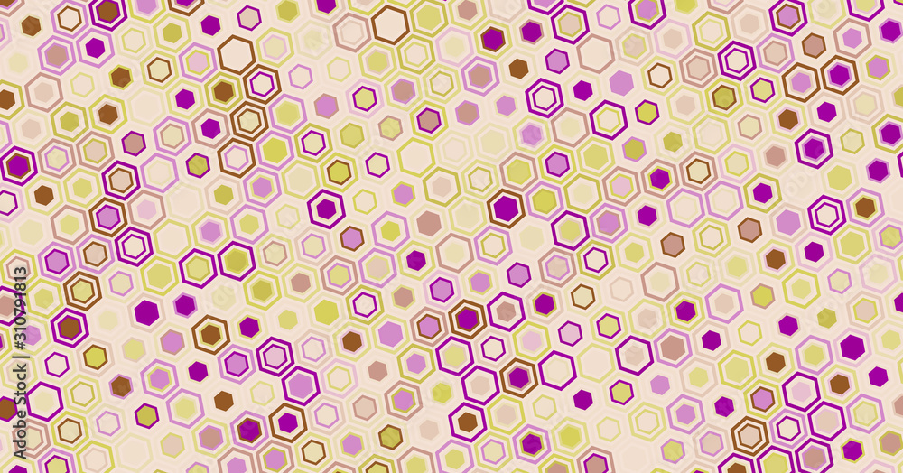 Poster abstract geometric background consisting of hexagonal figures.technology illustration concept.