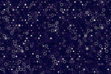 Abstract geometric background consisting of hexagonal figures.Technology illustration concept.