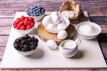 Breakfast ingredients