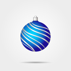 Christmas ball icon