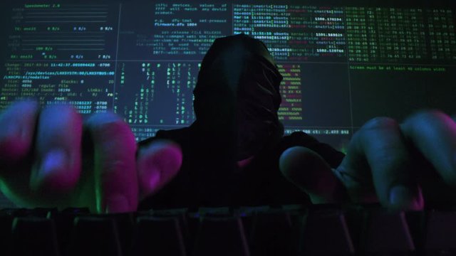 Close Up Of Hacker Fingers Typing On A Keyboard Dim Lit Hacking The System Cyber Security Slow Motion Macro 8k