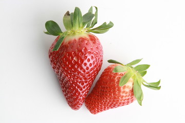 strawberry on colorful background