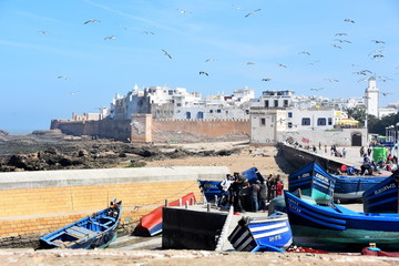 Fototapeta na wymiar Essaouira, Atlantic coast of Morocco