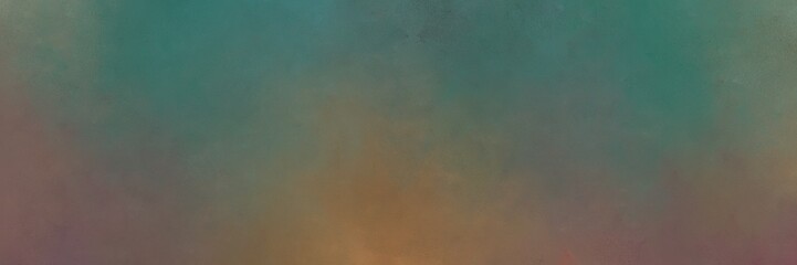 vintage texture, distressed old textured painted design with dim gray, pastel brown and sea green colors. background with space for text or image. can be used as header or banner