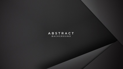 Abstract background dark with black doff carbon fiber texture for presentation design. 