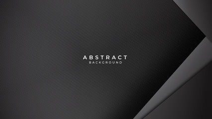 Abstract background dark with black doff carbon fiber texture for presentation design. 