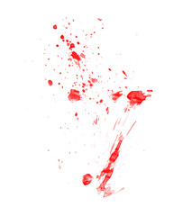 Red blood drops background. Blood illustration