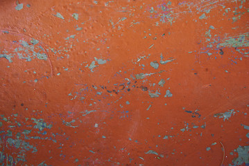 Colorful painted old rustic shabby wood texture and background