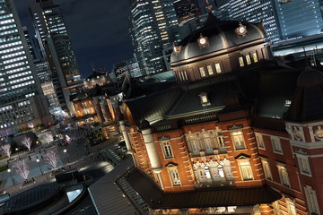 Obraz premium 東京駅