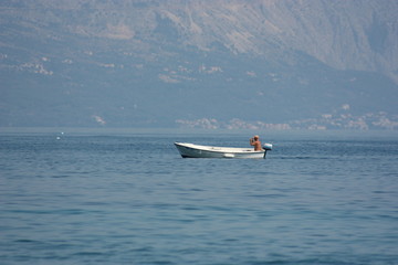 Kleines Fischerboot Kroatien