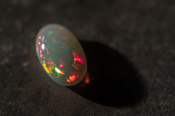 Colorful opal